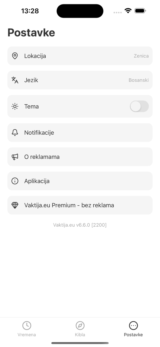 Jednostavne postavke