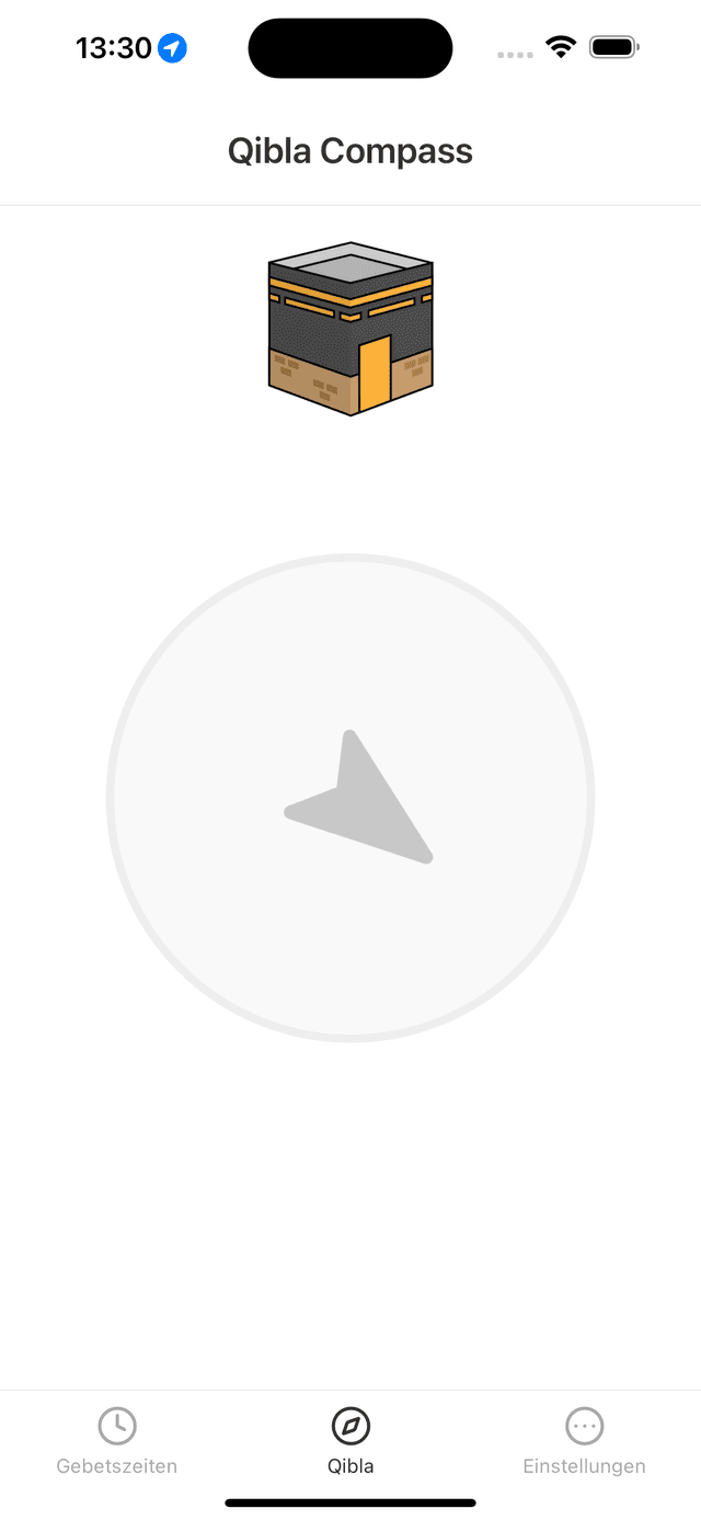 Einfacher Qibla-Finder