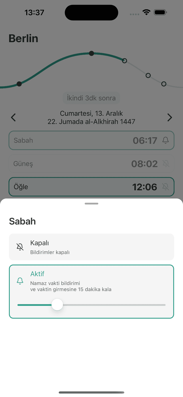 Bildirim Sistemi
